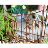 Rustic Vintage Garden Arch Gate Arbor Miniature Fairy Garden Decor