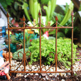 Rustic Vintage Garden Gate Fence Miniature Fairy Garden Decor