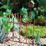 Rustic Vintage Garden Gate Fence Miniature Fairy Garden Decor