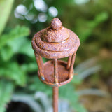 Rustic Vintage Street Lamp Post Miniature Fairy Garden Decor